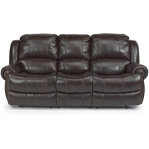 Flexsteel Capitol Reclining Sofa With Traditional Furniture Flexsteel Capitol Reclining Sofa With Traditional Furniture Style