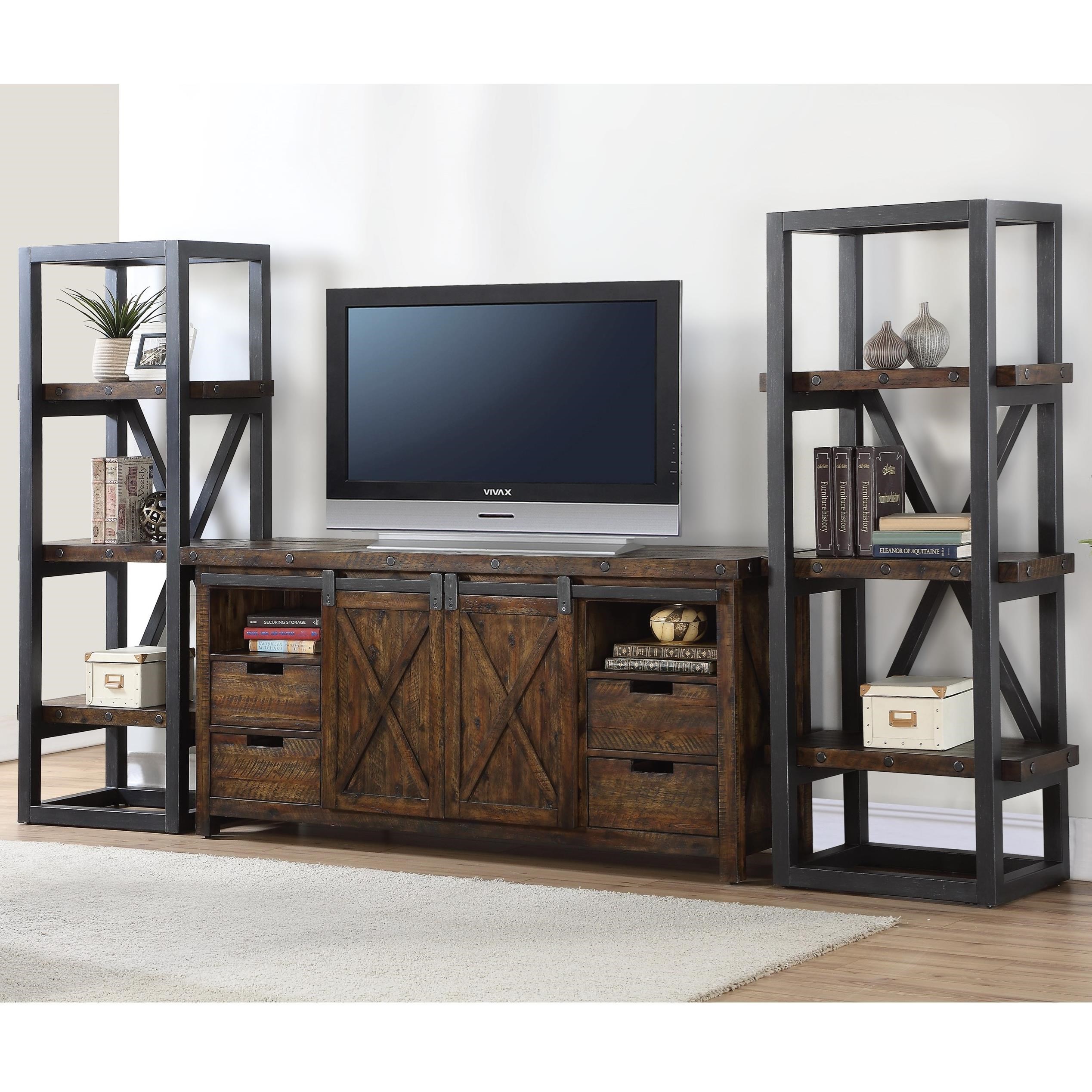 Wynwood A Flexsteel Company Carpenter Industrial Entertainment