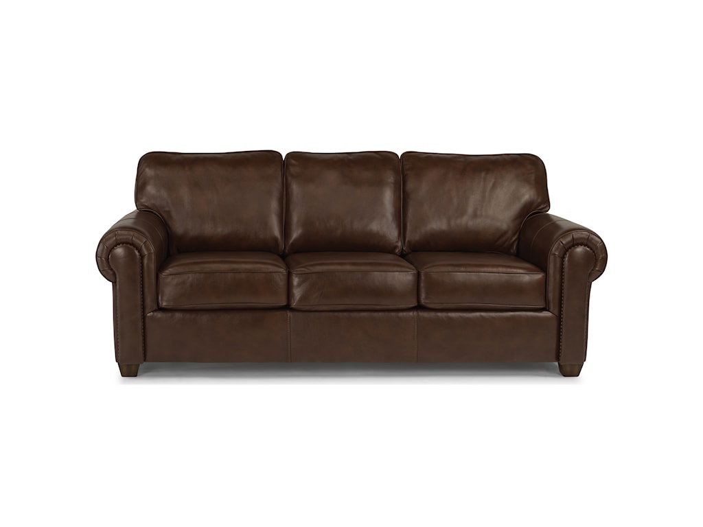 Flexsteel Carson B3936 31 Customizable Sofa With Rolled Arms