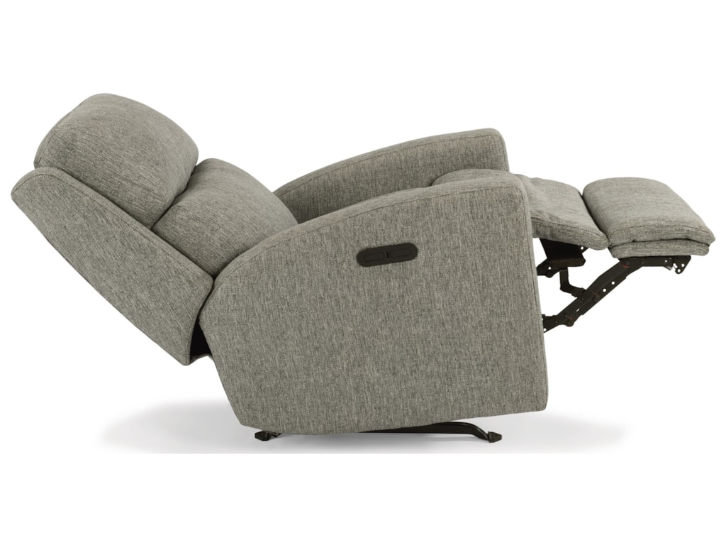 Flexsteel Catalina Power Recliner With Power Adjustable Headrest And Usb Port Wayside Furniture Recliners