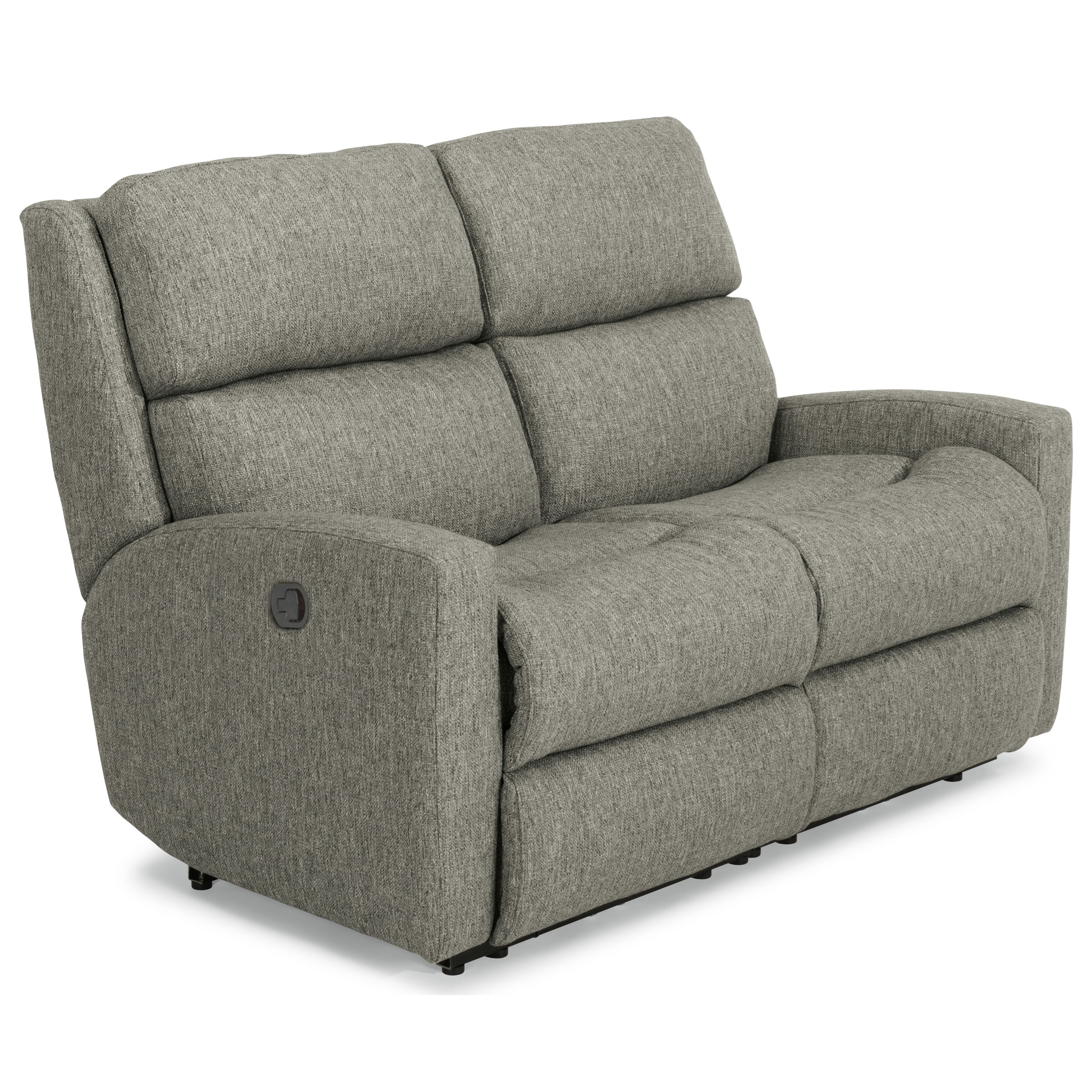 Catalina Contemporary Casual Reclining Loveseat By Flexsteel At Fisher Home Furnishings