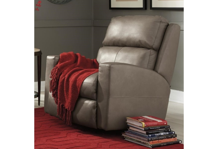 Flexsteel Catalina 3900 51 Contemporary Casual Rocking Recliner Dunk Bright Furniture Recliners
