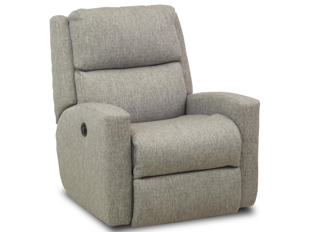 Flexsteel Catalina Contemporary Casual Power Rocking Recliner Ruby Flexsteel Catalinapower Rocking Recliner