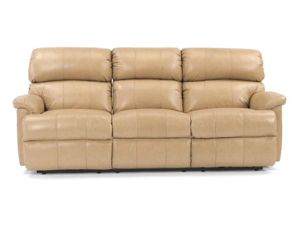 Chicago 87 Double Reclining Sofa By Flexsteel At Furniture And Liancemart