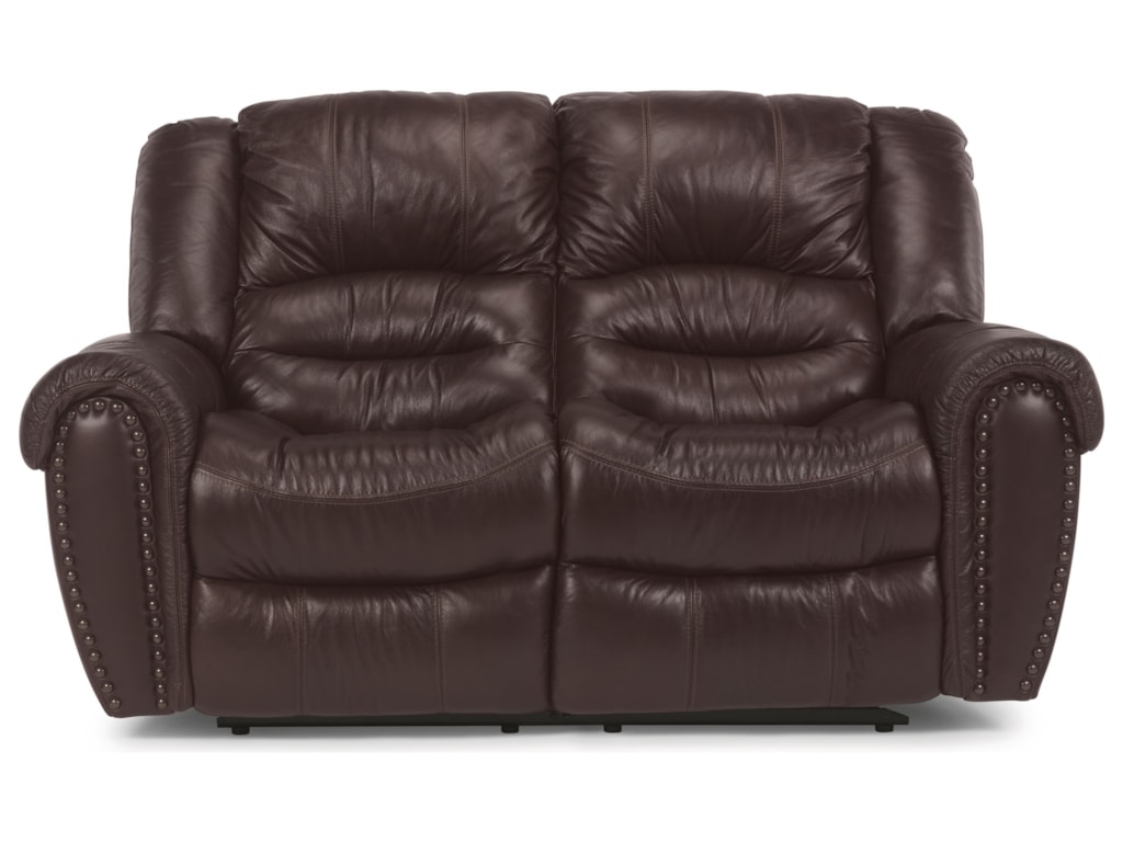 Flexsteel Crosstown Reclining Loveseat Miskelly Furniture Flexsteel Crosstown Reclining Loveseat
