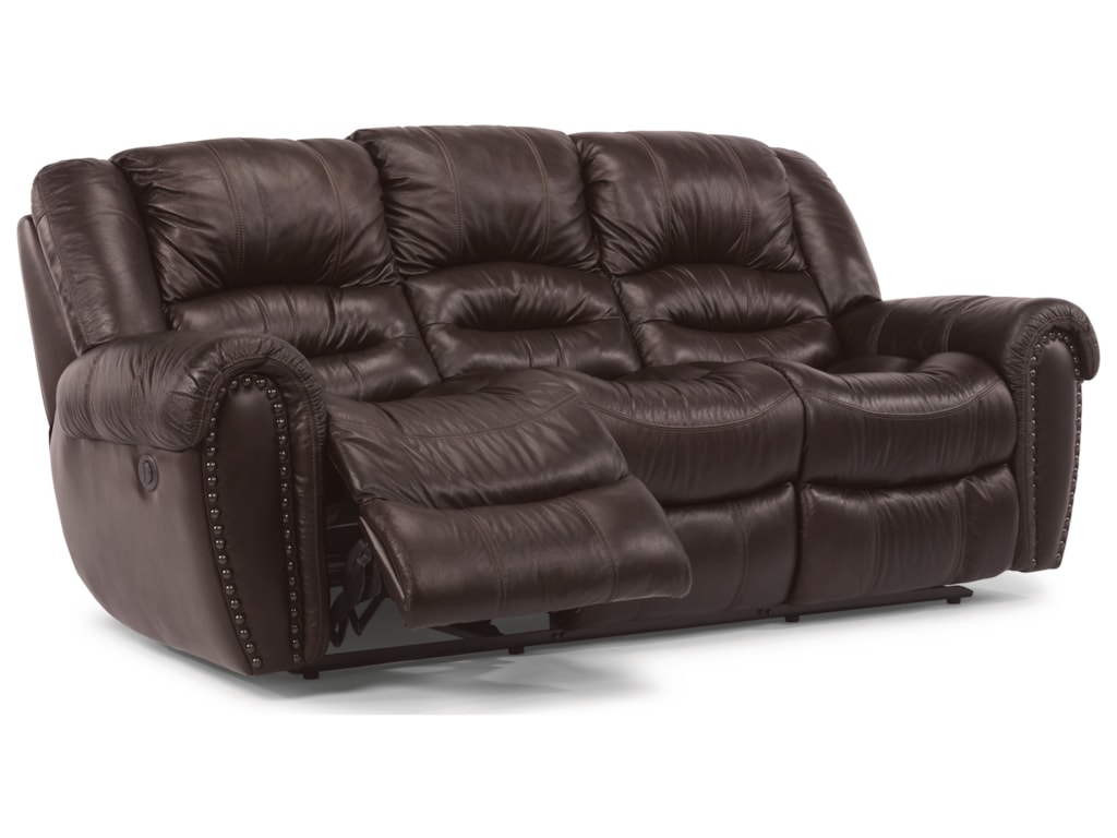 Flexsteel Crosstown Power Reclining Sofa Miskelly Furniture Flexsteel Crosstownpower Reclining Sofa