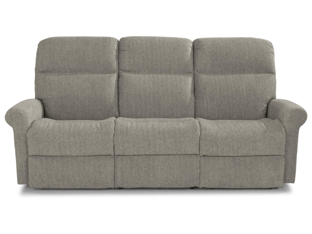 Flexsteel Davis Casual Reclining Sofa Conlin S Furniture Reclining Sofas