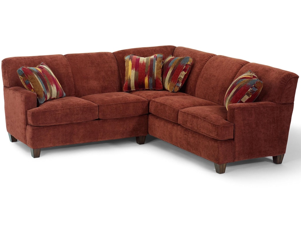 Flexsteel Dempsey Contemporary 2 Piece Sectional Sofa With Laf Dempsey Contemporary 2 Piece Sectional Sofa With Laf Loveseat By Flexsteel