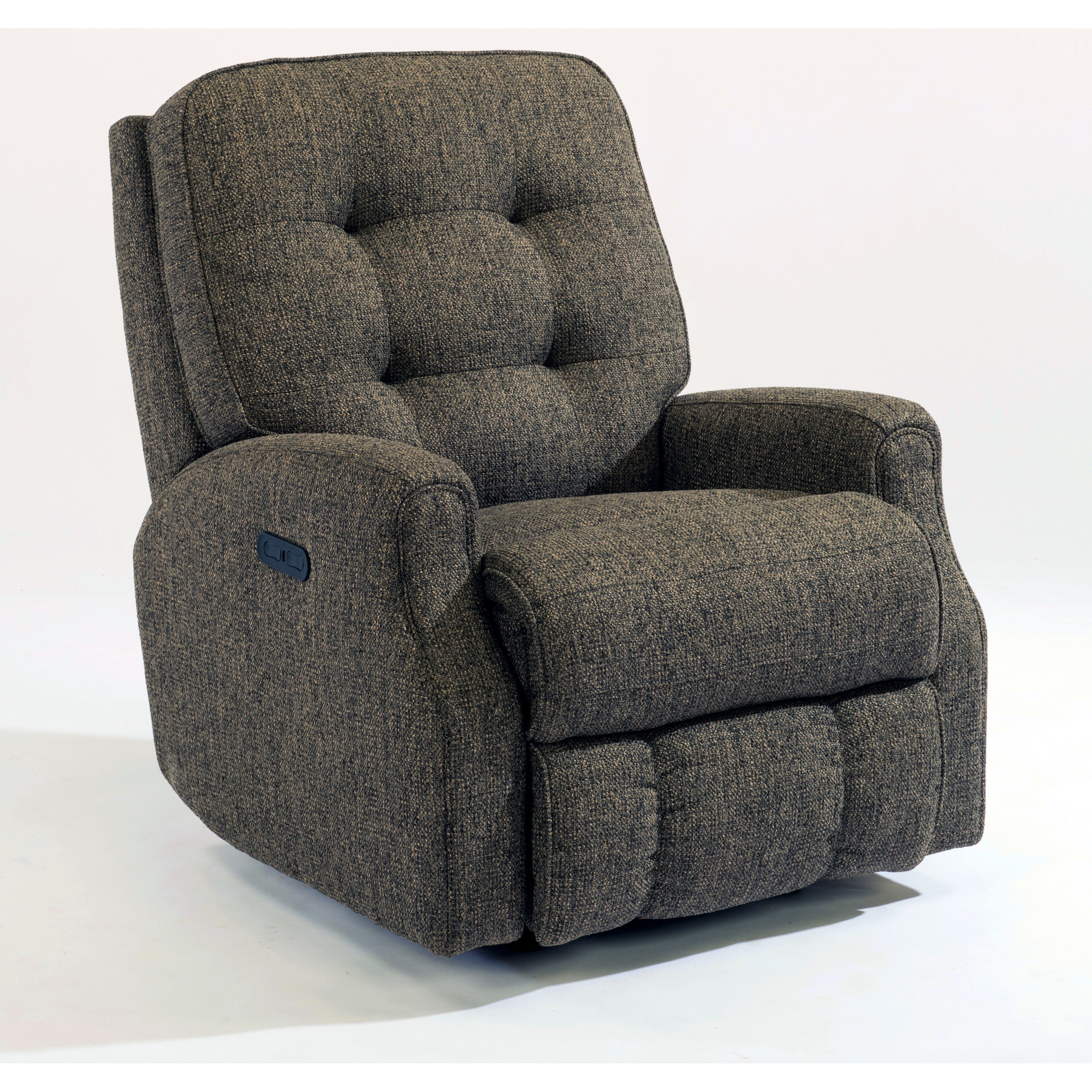 Flexsteel Devon 288251H Button Tufted Power Rocker Recliner with Power Adjustable Headrest and