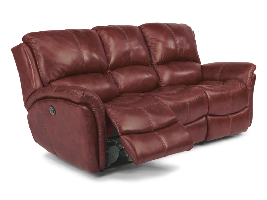 Flexsteel Laudes Dominique 1445 62p Casual Reclining Sofa With Flexsteel Laudes Dominique Reclining Sofa