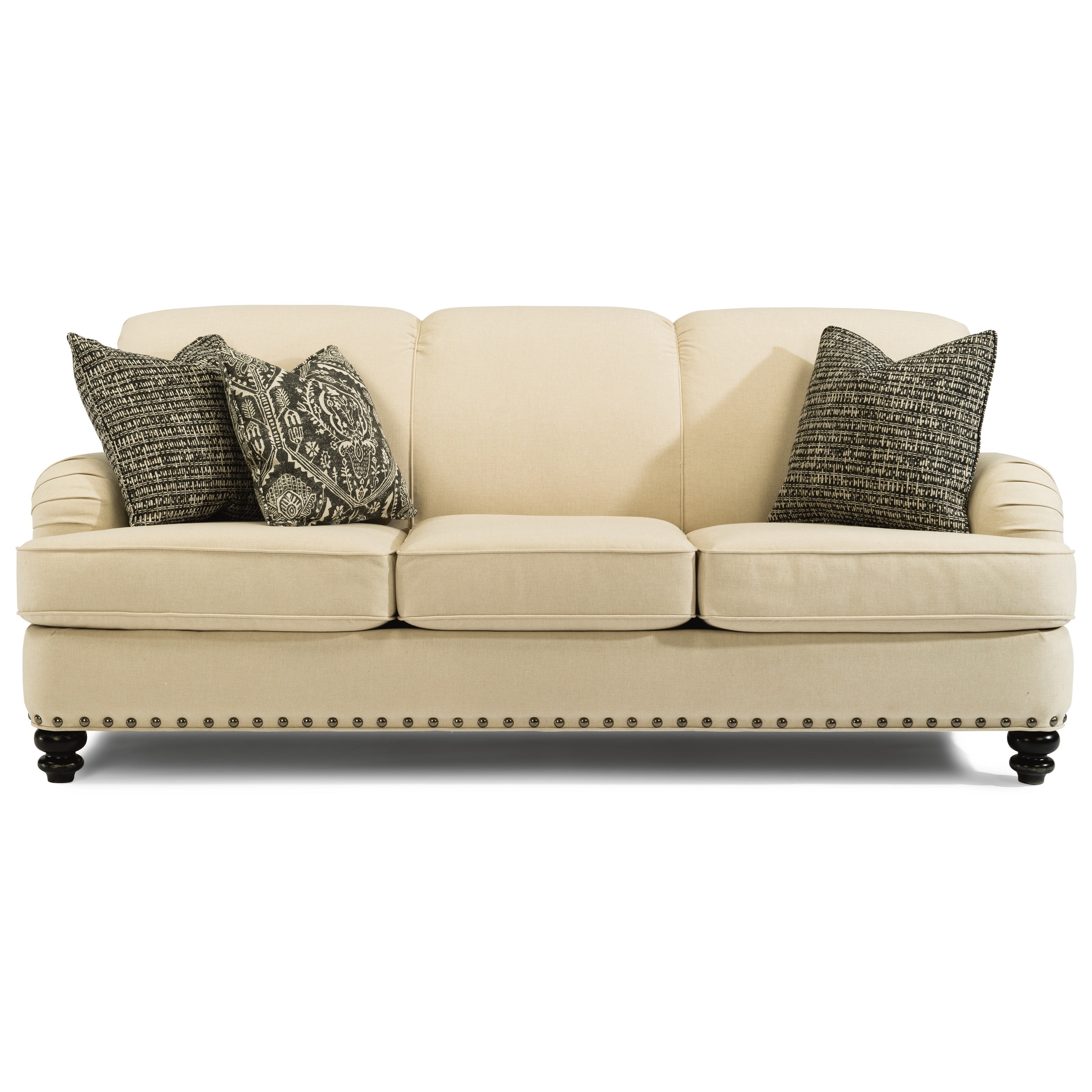 Flexsteel Fresco 7016 31 Traditional Sofa With English Arms Dunk Bright Furniture Sofas