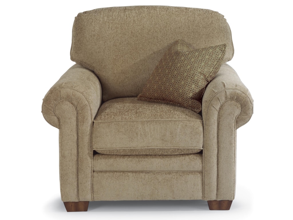 Flexsteel Harrison Upholstered Chair Conlin S Furniture Flexsteel Harrisonchair