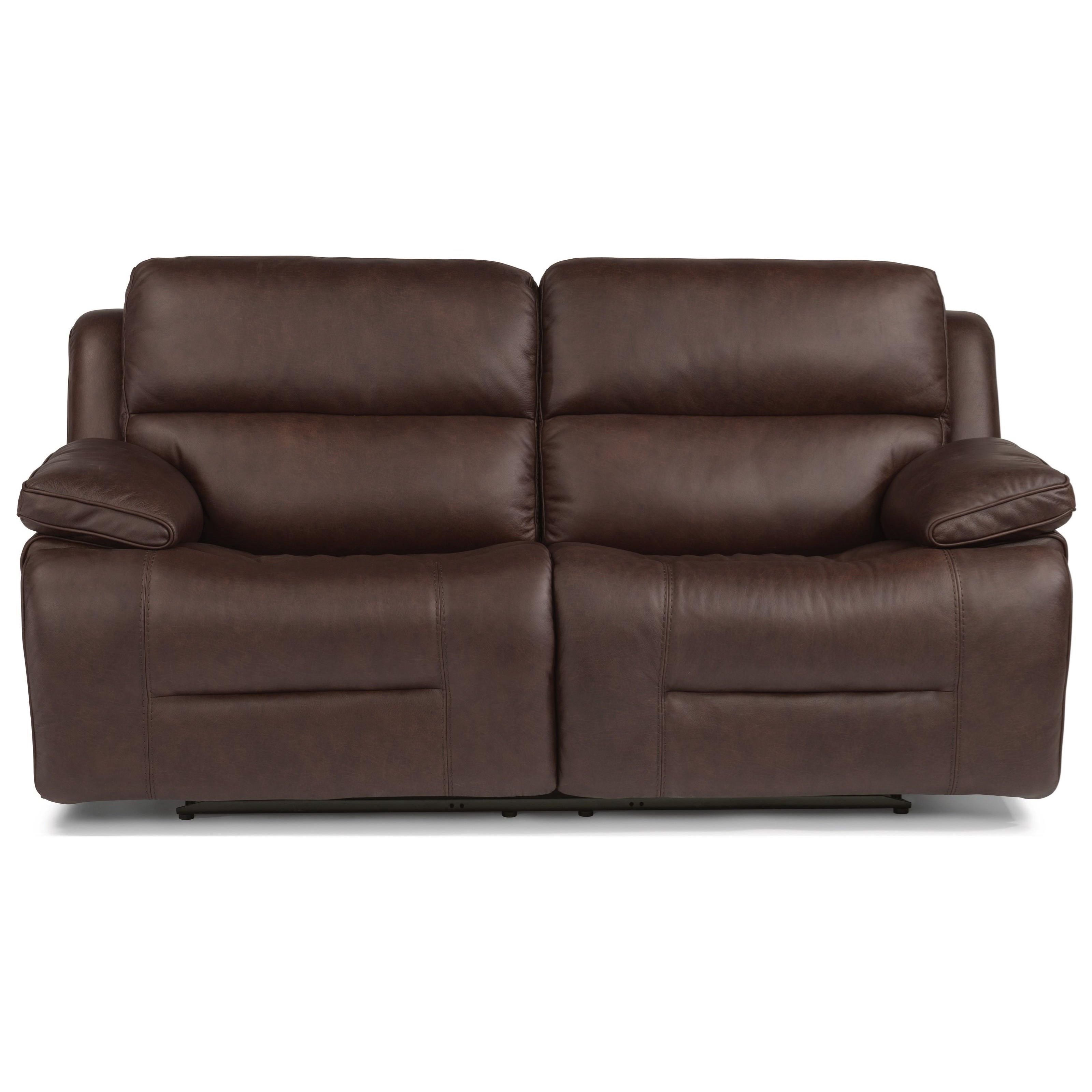 Flexsteel Apollo Casual Power Reclining Sofa With Power Headrest