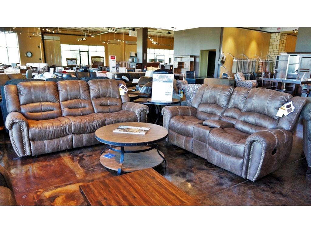 Flexsteel Laudes Downtown Transitional Reclining Sofa