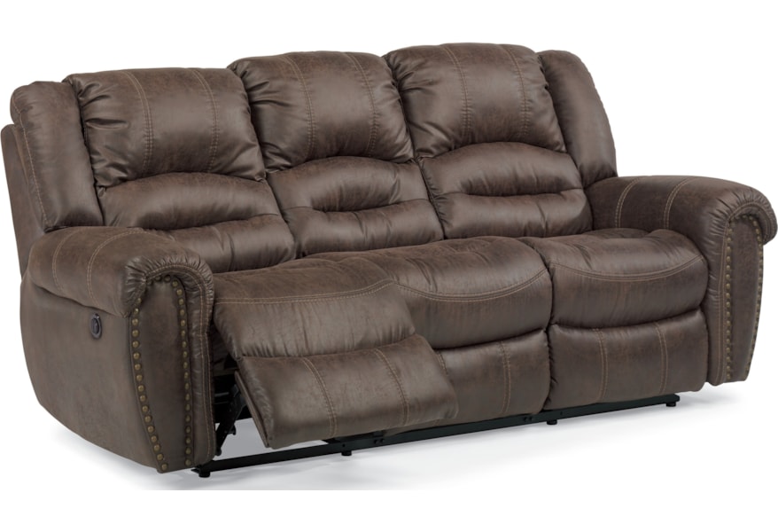 Flexsteel Latitudes Town 1010 62ph Transitional Power Reclining Sofa With Power Headrests Dunk Bright Furniture Reclining Sofas Flexsteel Latitudes Town 1010 62ph Transitional Power Reclining Sofa With Power Headrests Dunk Bright Furniture Reclining Sofas