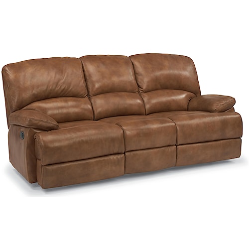 Flexsteel Laudes Dylan Three Seat Reclining Sofa Boulevard Flexsteel Laudes Dylan Three Seat Reclining Sofa