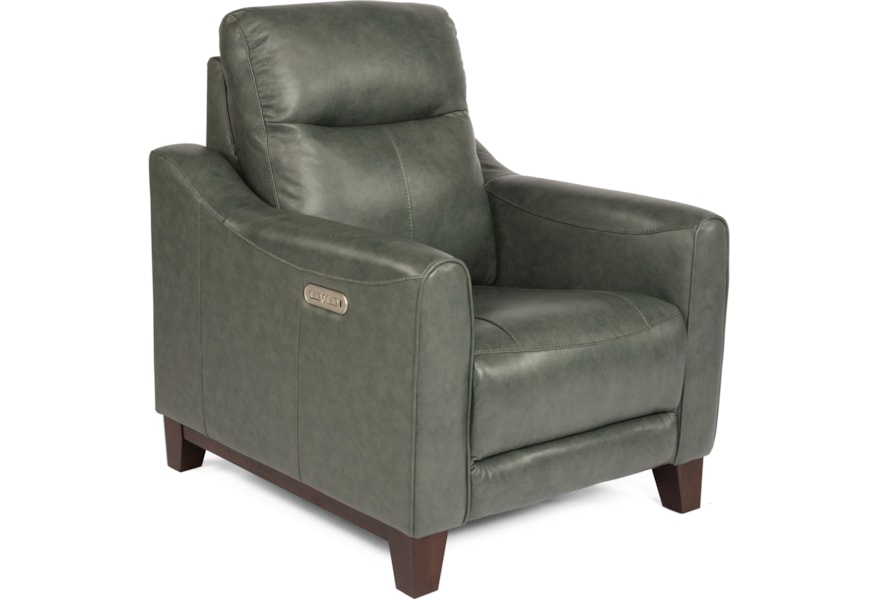 Flexsteel Latitudes Forte 1197 50ph Contemporary Power Recliner With Power Headrest And Usb Port Furniture And Appliancemart High Leg Recliners