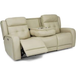 Flexsteel Latitudes Grant Transitional Power Reclining Sofa With