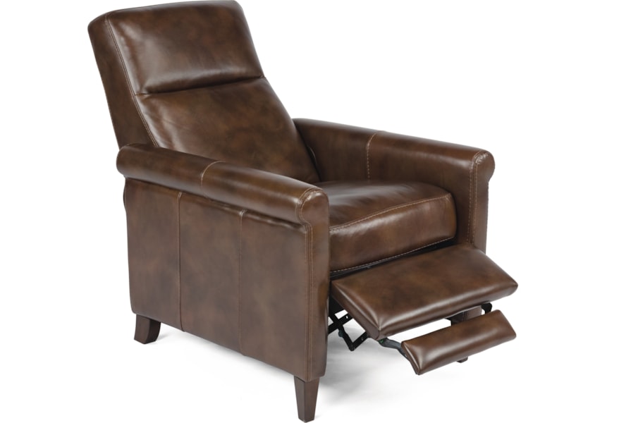Flexsteel Latitudes Irene 1305 50 Transitional Push Back High Leg Recliner Dunk Bright Furniture High Leg Recliners