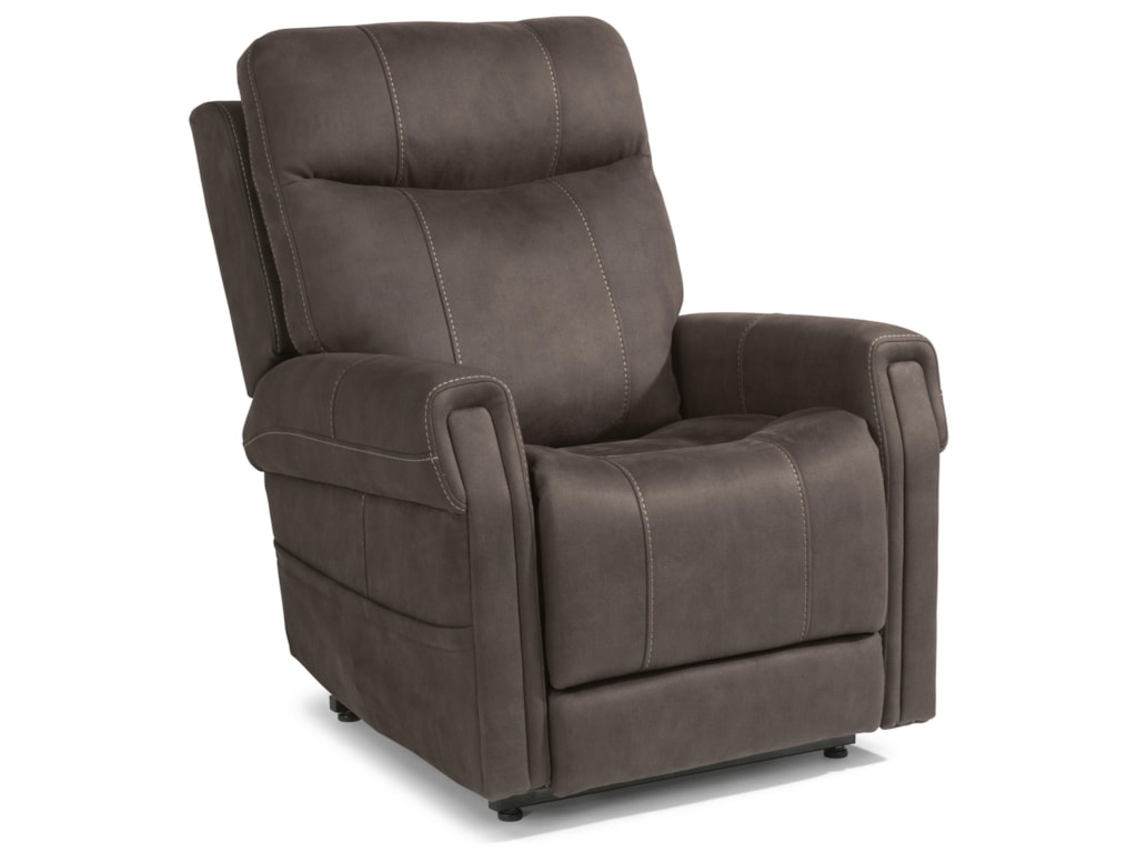 Flexsteel Latitudes Jenkins Power Lift Recliner With Right Hand Control And Usb Port Wayside Furniture Lift Chairs