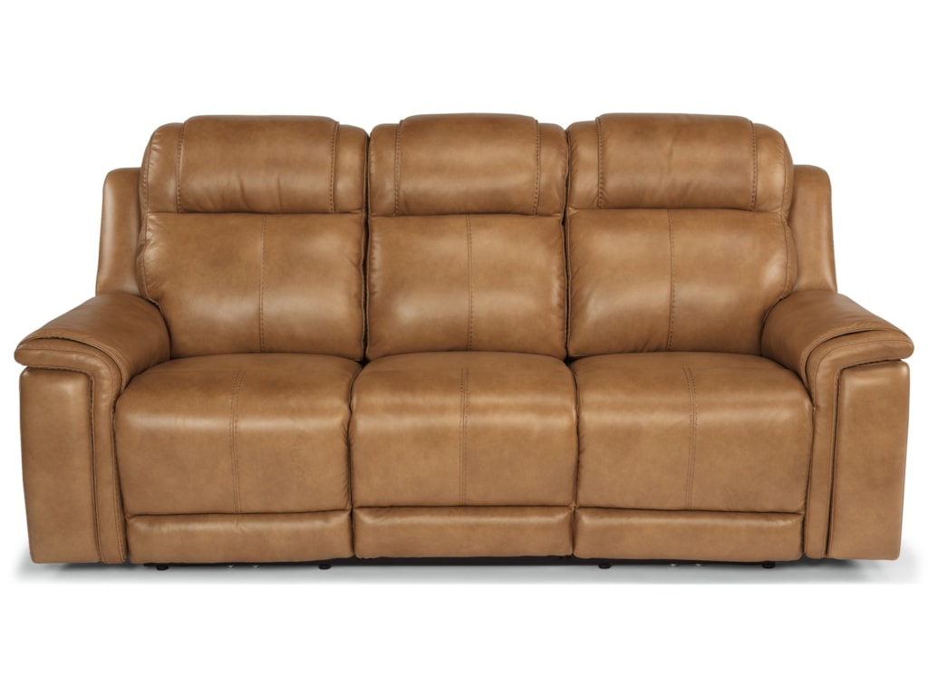 Flexsteel Latitudes Kingsley Casual Lay Flat Power Reclining Sofa With Power Headrest And Lumbar Conlin S Furniture Reclining Sofas Flexsteel Latitudes Kingsley Casual Lay Flat Power Reclining Sofa With Power Headrest And Lumbar Conlin S Furniture Reclining Sofas