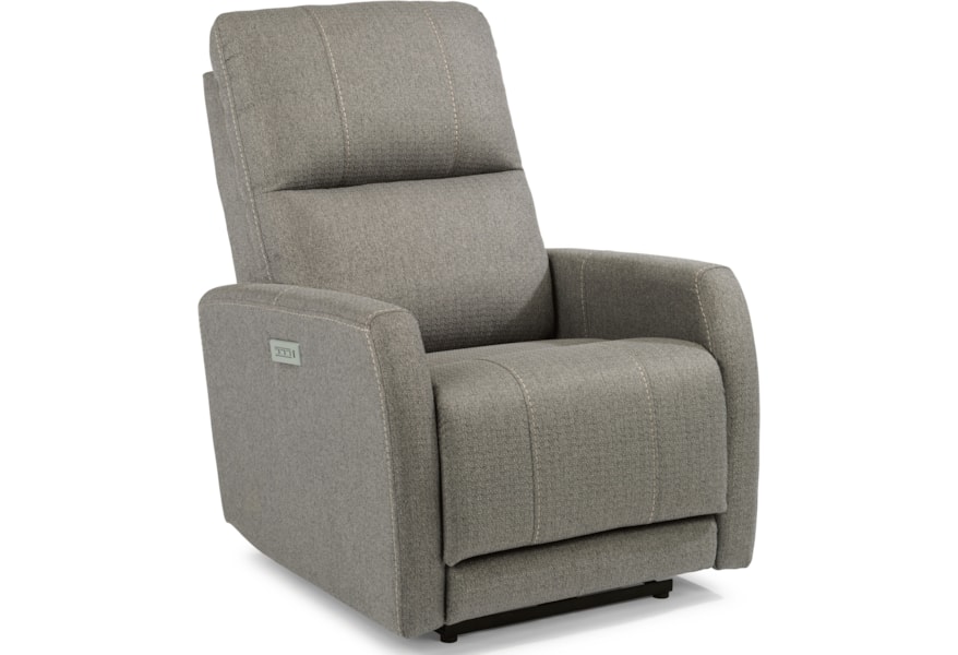 Flexsteel Latitudes Sadie 1702 50ph Contemporary Power Recliner With Power Headrest And Lumbar Dunk Bright Furniture Recliners