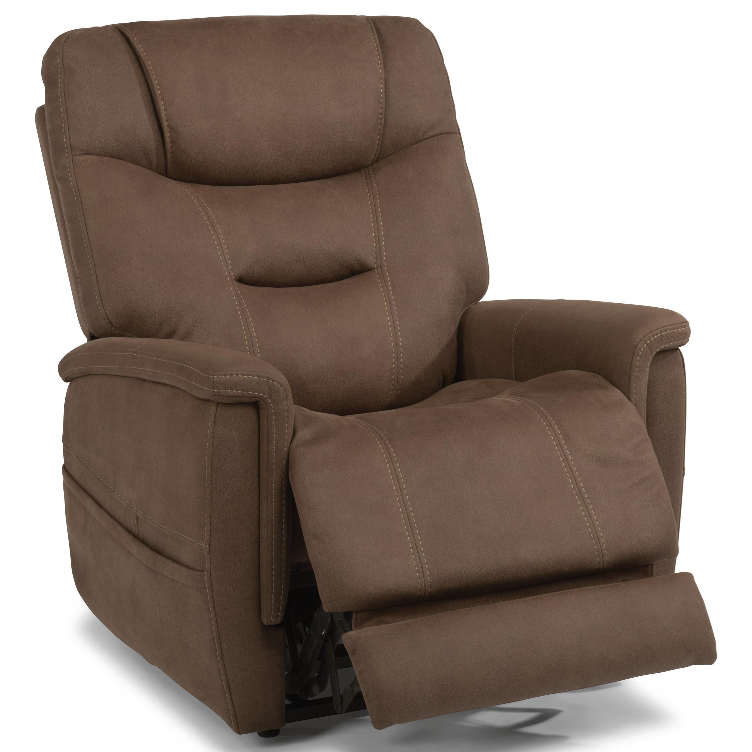 flexsteel latitudes shaw 1916 55ph power lift recliner with power headrest and usb port furniture and appliancemart lift chairs
