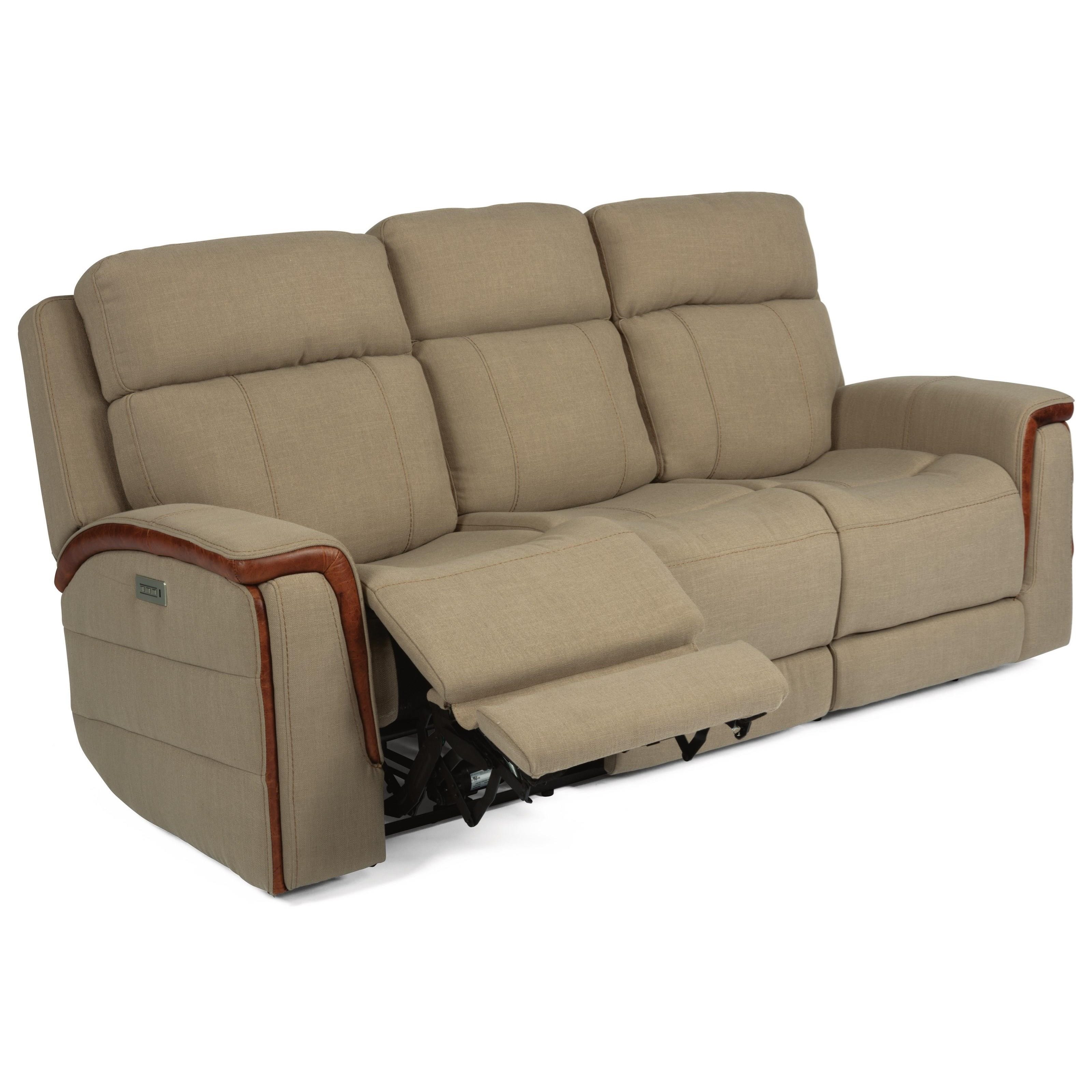 Flexsteel Latitudes Snyder Contemporary Power Reclining Sofa