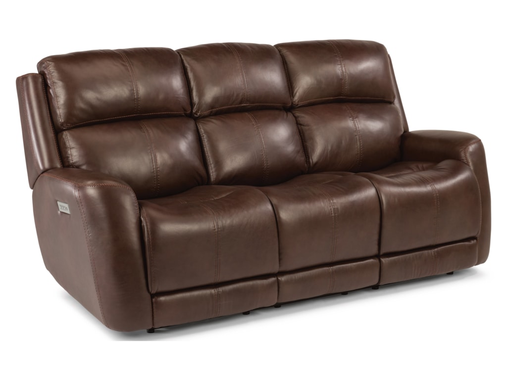 Flexsteel Laudes Zelda Casual Reclining Sofa With Zelda Casual Reclining Sofa With