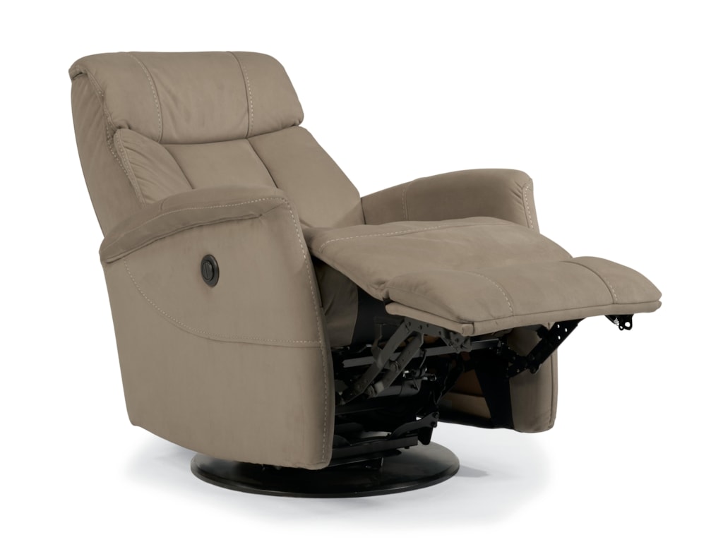 Flexsteel Latitudes Go Anywhere ReclinersHart King Size Power Swivel Glider Recliner