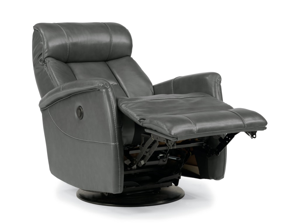 Flexsteel Latitudes Go Anywhere ReclinersHart Queen Size Power Swivel Glider Recliner