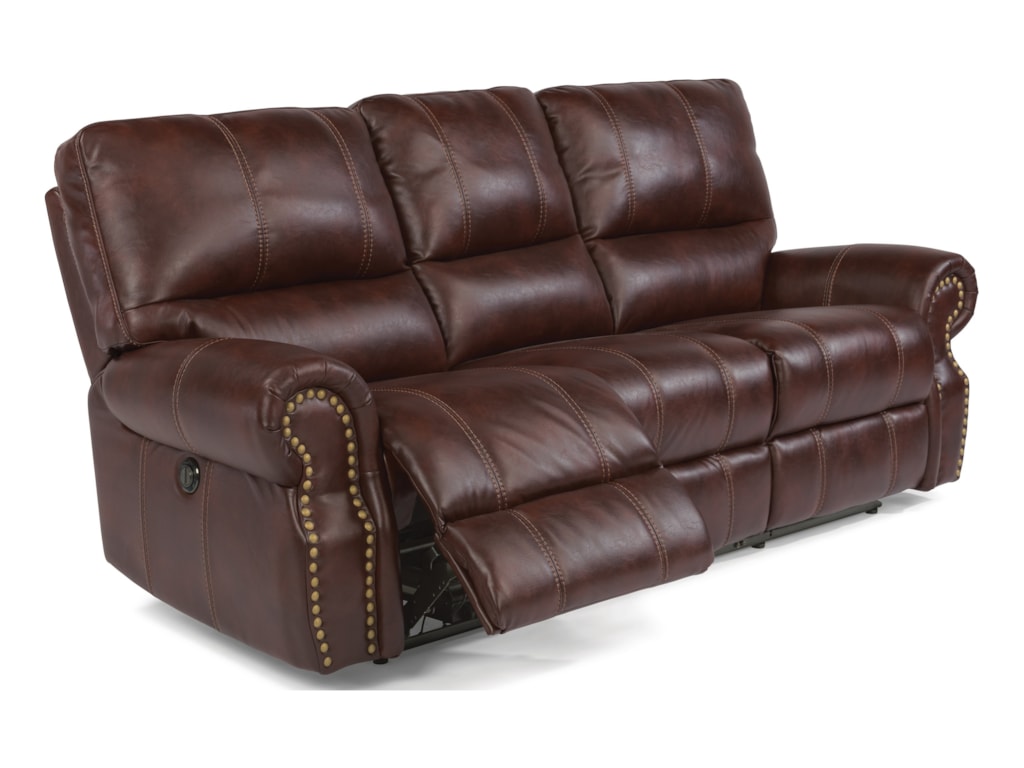 Flexsteel Laudes Carlton 1672 62p Traditional Reclining Flexsteel Laudes Carlton Reclining Sofa