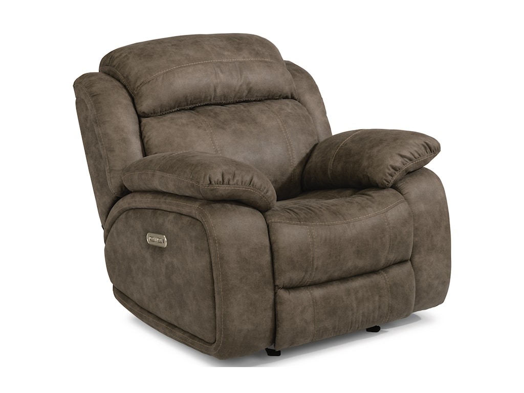 Latitudes Como Power Glider Recliner With Power Headrest