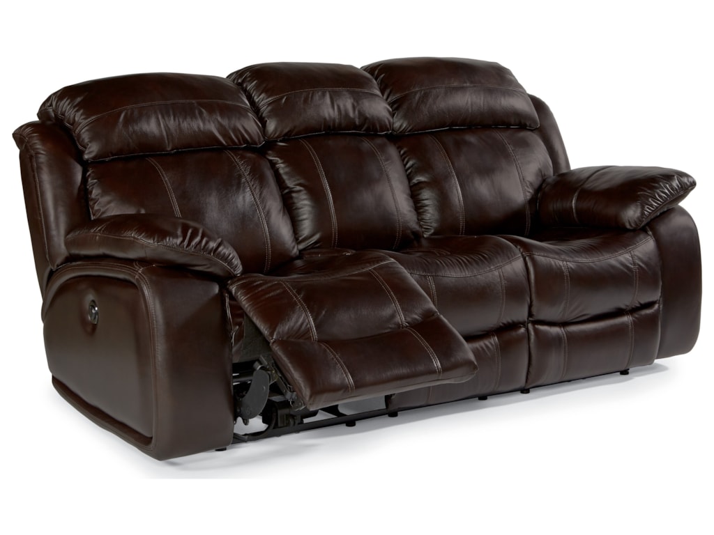 Laudes Como Double Reclining Sofa By Flexsteel At Conlin S Furniture