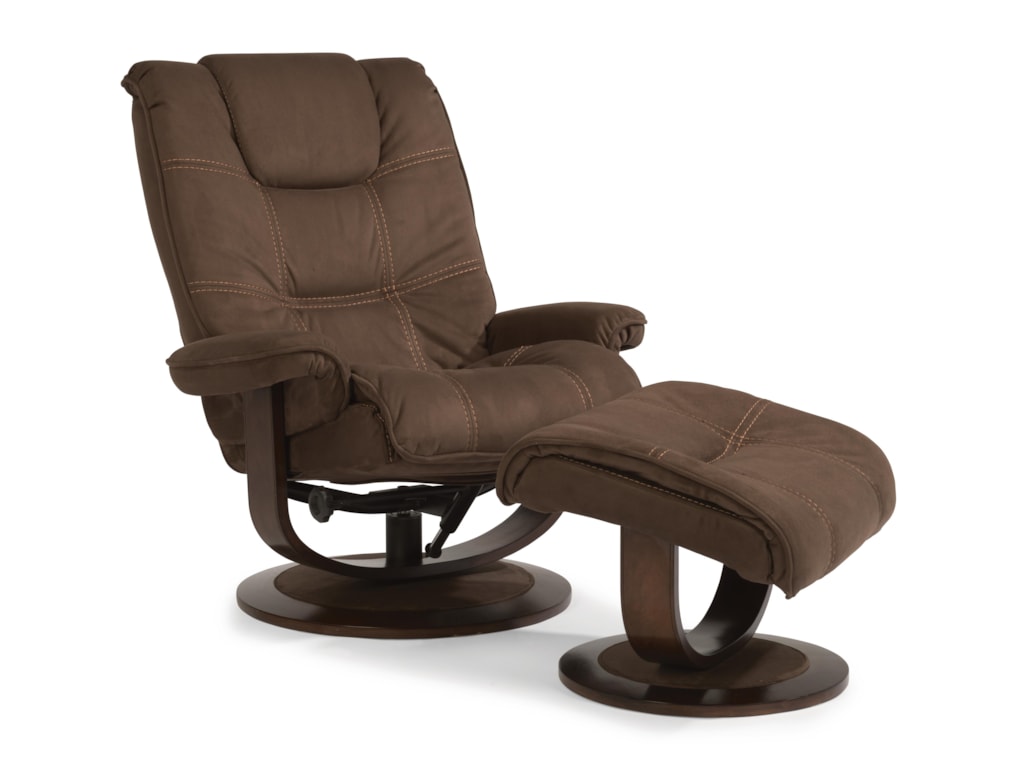 Flexsteel Laudes Spencer 1456 Co Modern Zero Gravity Flexsteel Laudes Spencerspencer Reclining Chair And Ottoman Set