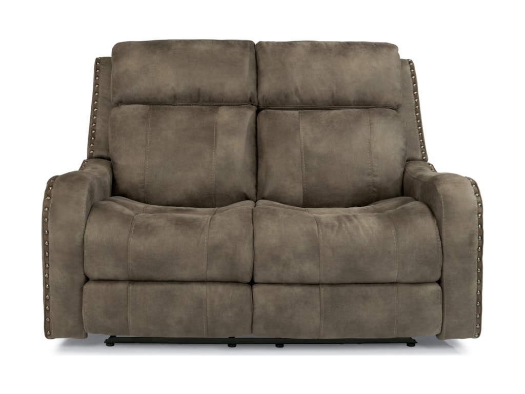 Flexsteel Latitudes-SpringfieldPwr Rcl Loveseat w/ Pwr Headrest