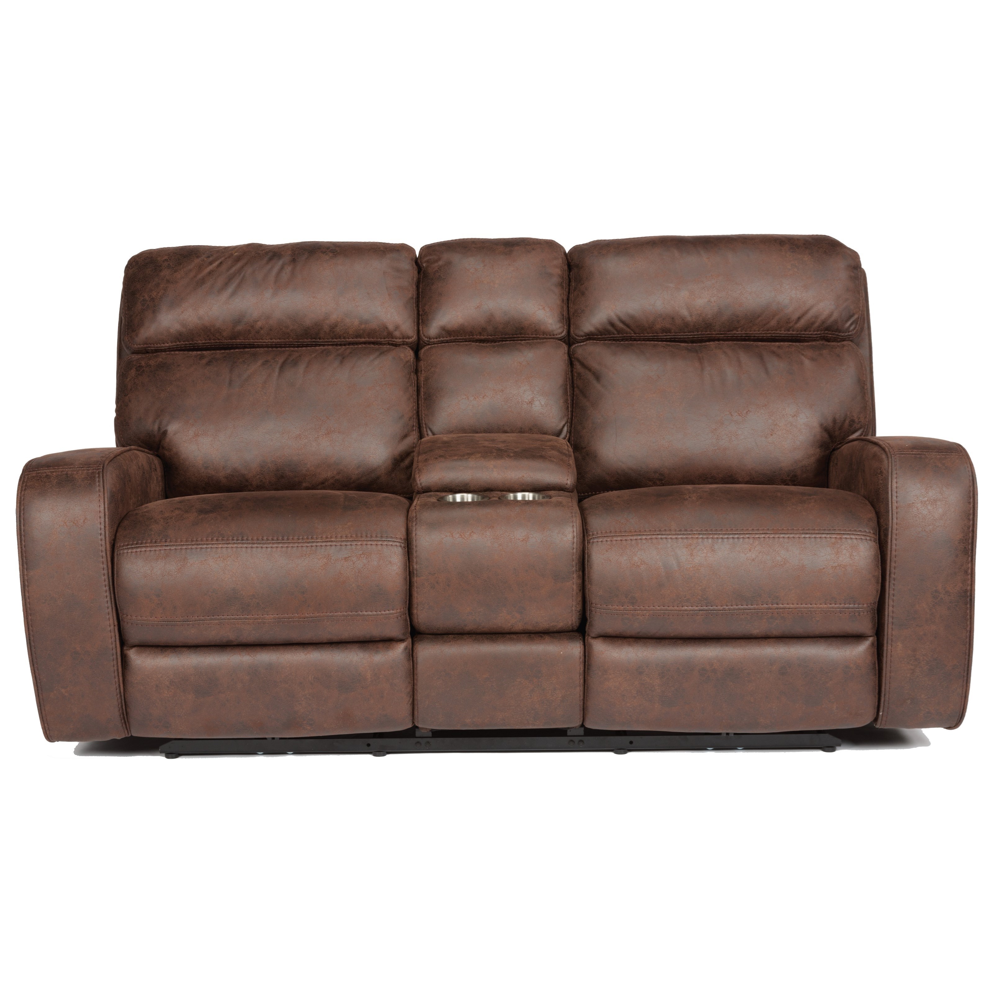 Flexsteel Latitudes Tomkins Park Power Gliding Reclining Loveseat With Cupholders And Adjustable Headrests Rooms And Rest Reclining Loveseats