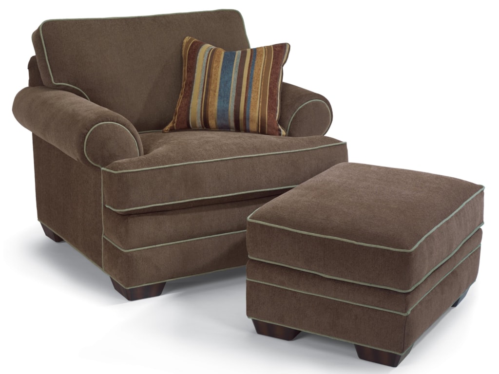 Flexsteel LehighChair & Ottoman