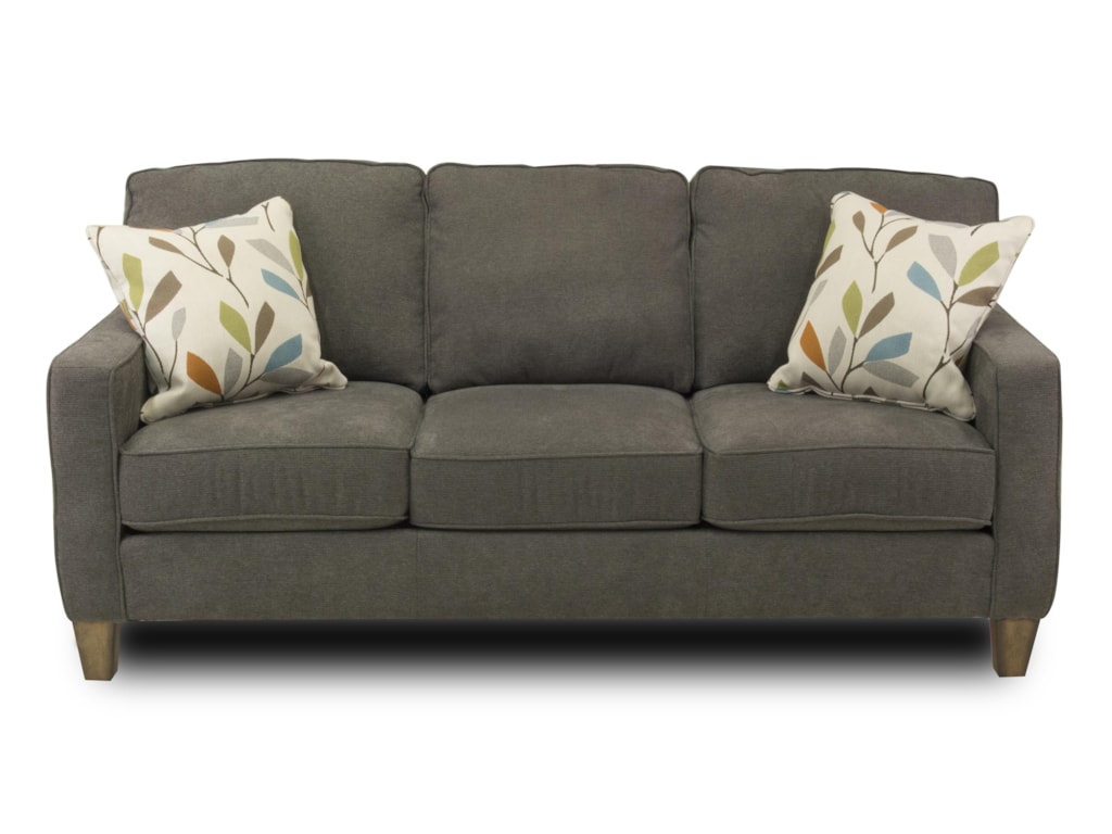 Macleran Stationary Sofa With Reversible Seat Cushions And Welt Cord Accent By Flexsteel At Ruby Gordon Home
