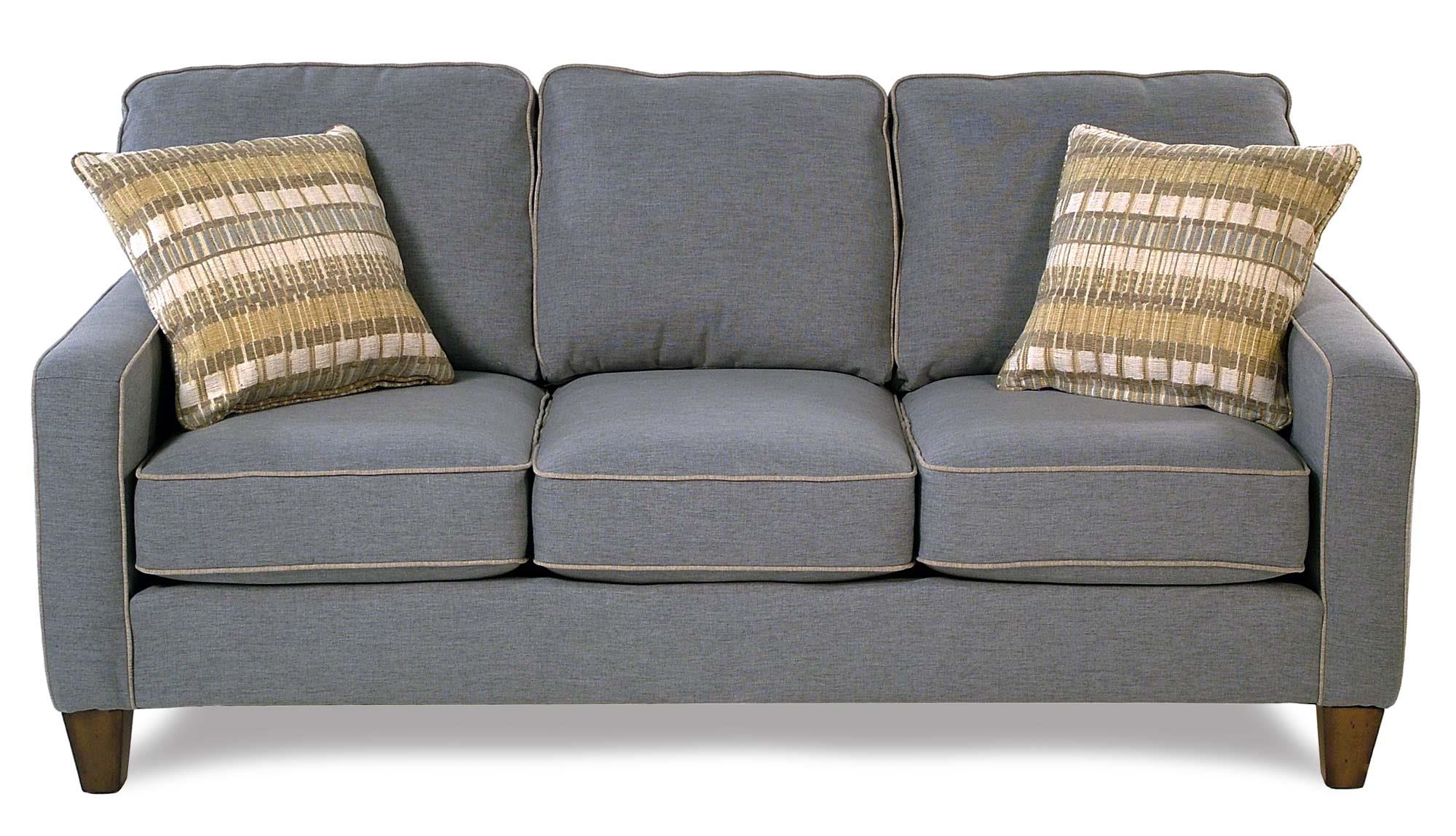 Flexsteel Race Point Stationary Sofa With Reversible Seat Cushions