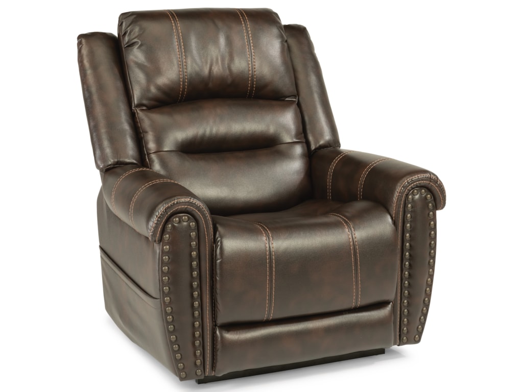 Flexsteel Latitudes Oscar Power Lift Recliner With Power Headrest And Lumbar Support Conlin S Furniture Lift Chairs
