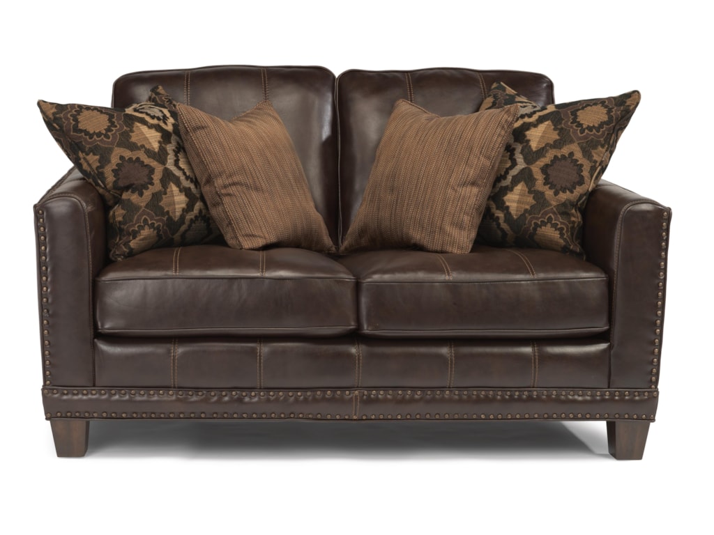 Flexsteel Latitudes Port Royal Transitional Love Seat With Flexsteel Latitudes Port Royallove Seat
