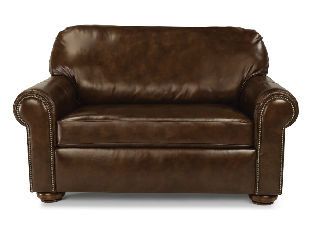 Flexsteel Preston Traditional Twin Sleeper Sofa With Flexsteel Preston Traditional Twin Sleeper Sofa With