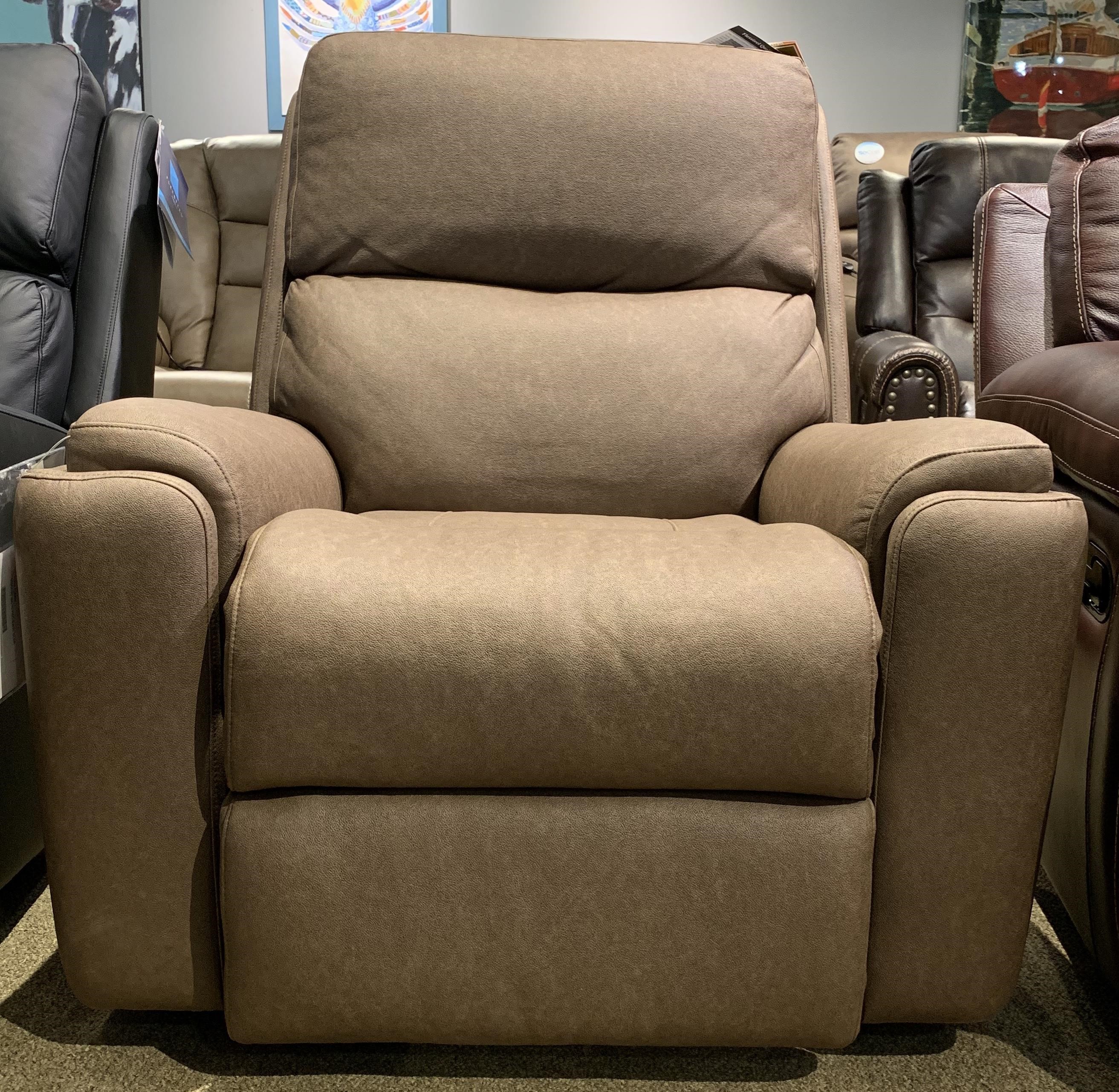 Flexsteel Rio Casual Swivel Gliding Recliner With Pillow Arms Howell Furniture Recliners