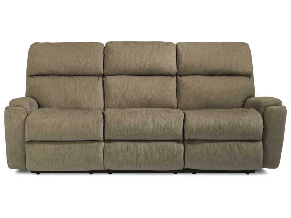 Flexsteel Rio Casual Reclining Sofa Conlin S Furniture Flexsteel Rio Casual Reclining Sofa