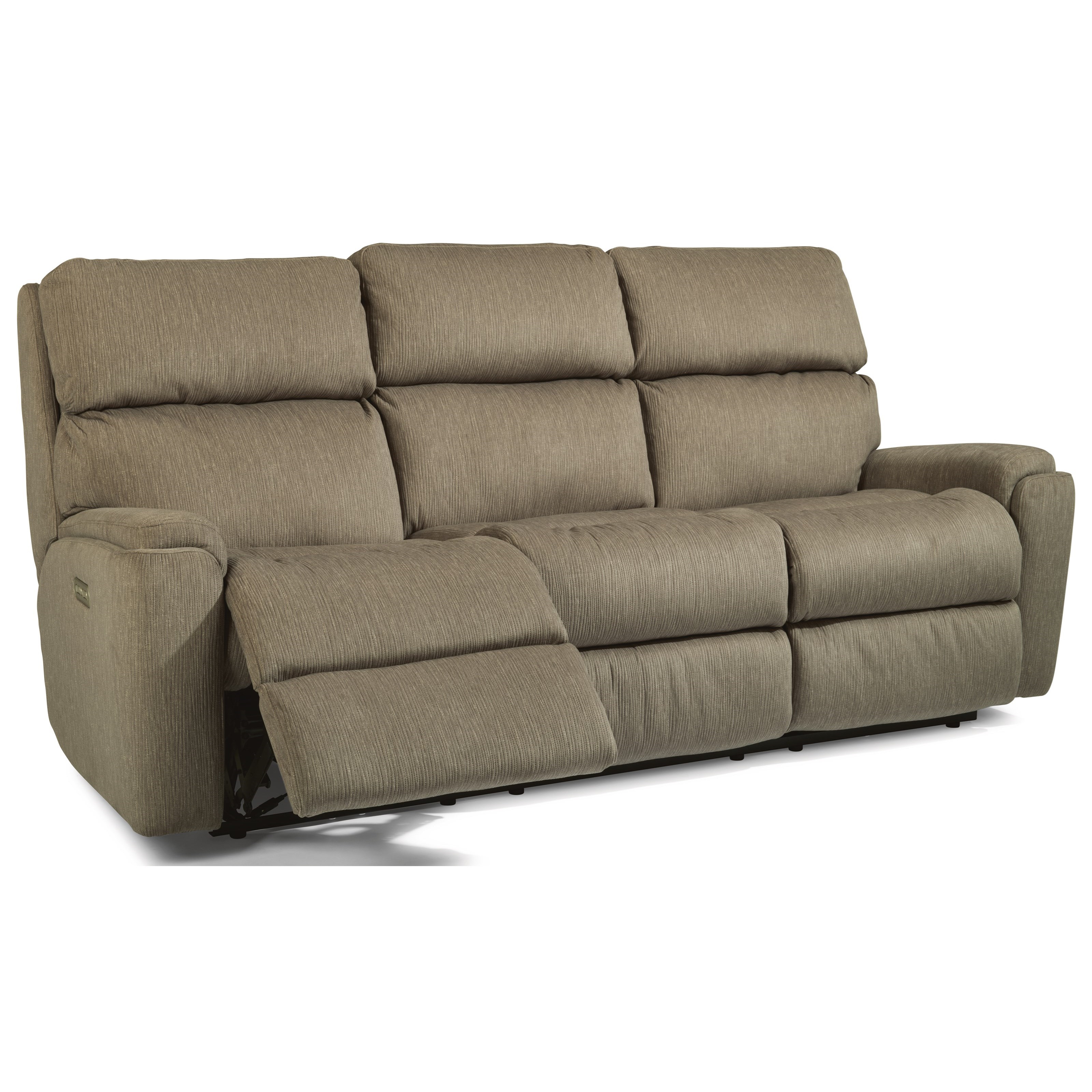 Flexsteel Rio 2904 62 Casual Reclining Sofa Dunk Bright