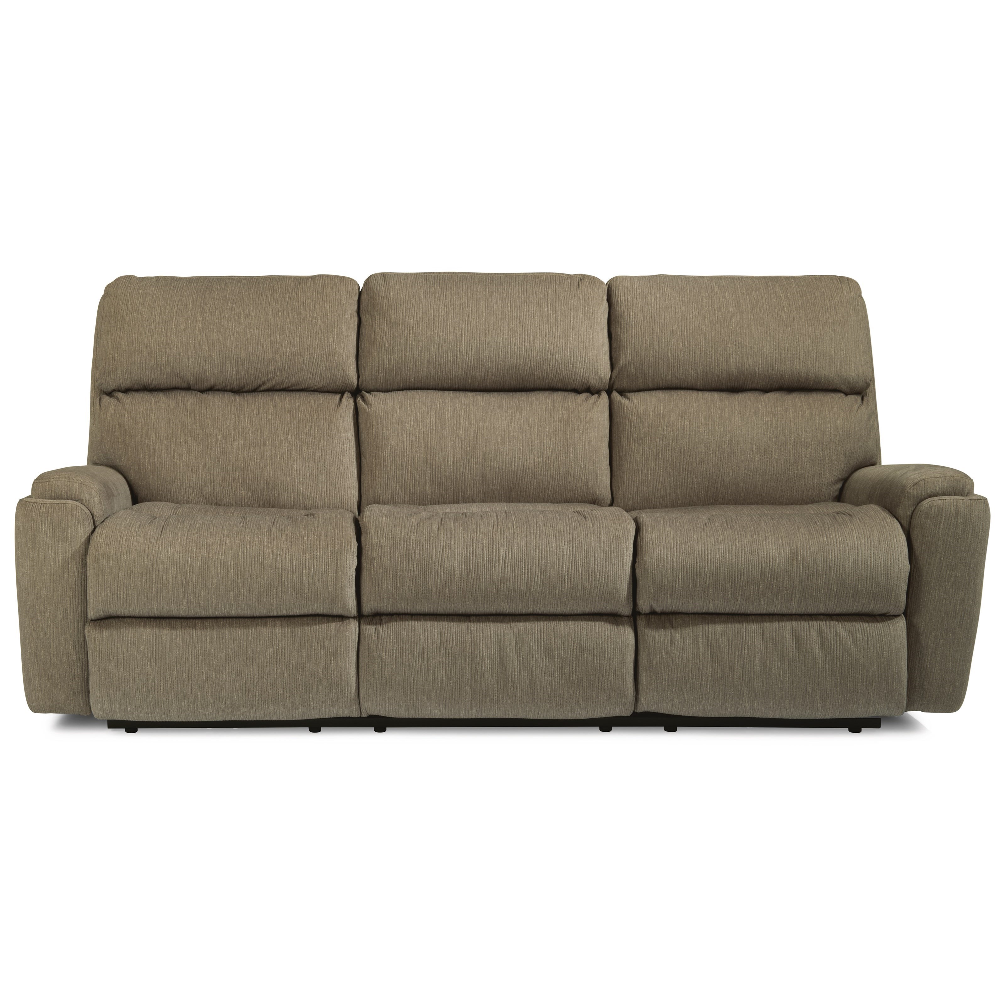 Flexsteel Rio Casual Power Reclining Sofa Goffena Furniture