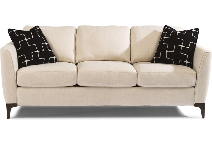 Flexsteel Samuel 5201 31 Contemporary Sofa With Metal Legs Dunk Flexsteel Samuel 5201 31 Contemporary
