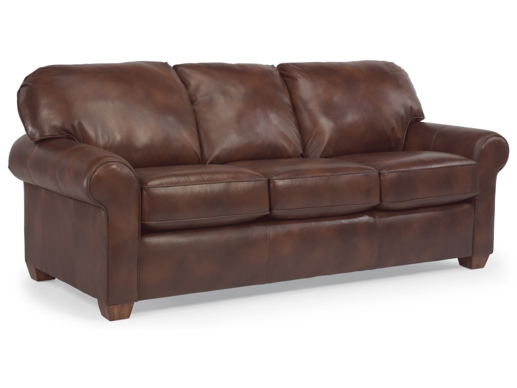 Flexsteel Thornton Queen Sleeper Sofa Rotmans Sofas Flexsteel Thorntonqueen Sleeper Sofa