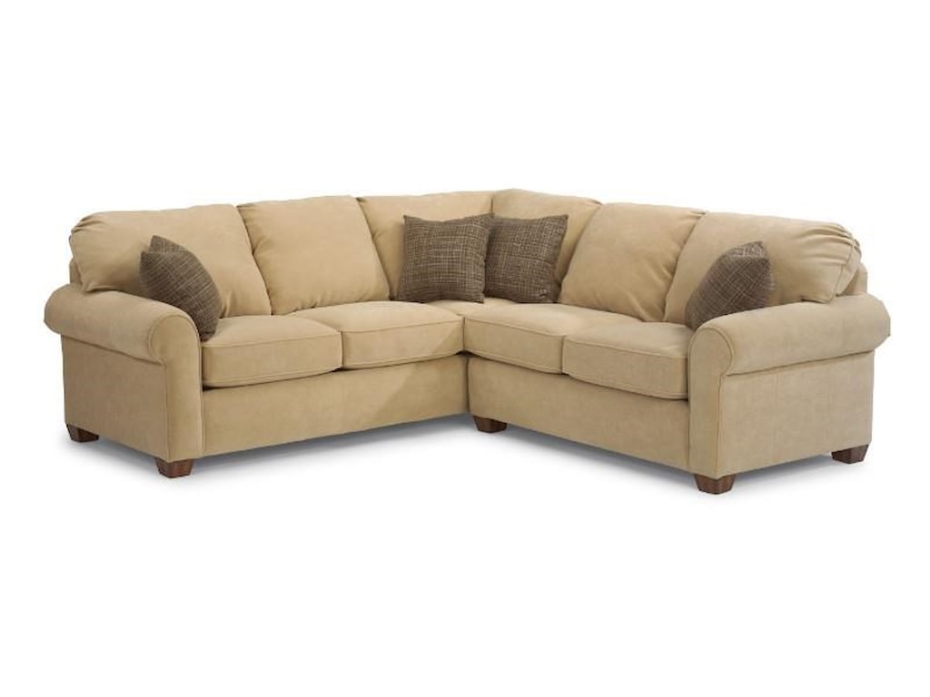 Thornton 2 Piece Sectional By Flexsteel At Steger S Furniture